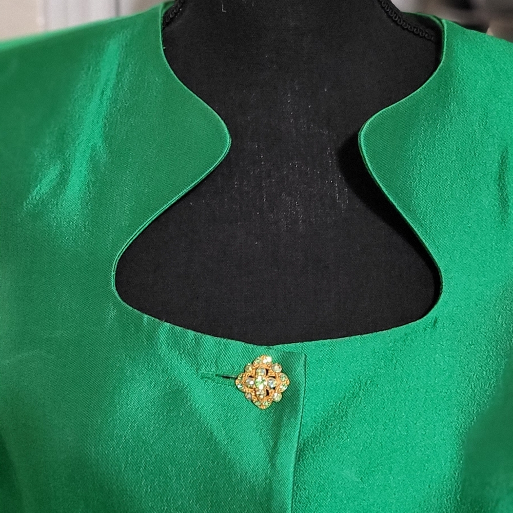 Daniella Couture Green blazer